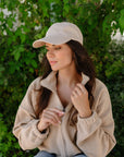 The Aven Oat Milk Reversible Fleece Jacket