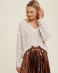 The Tallulah Marbled Sweater