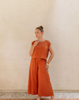 The Rumi Copper Top + Pant Set - Sold Separately