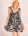 The Randi Ruffle Mini Dress