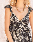 The Randi Ruffle Mini Dress