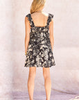 The Randi Ruffle Mini Dress
