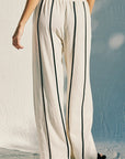 The Tara Linen Vest + Pants Set - Sold Separately