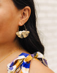 The Ginkgo Hoop Earrings