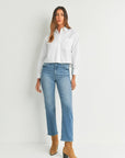The Adele Classic Straight Leg Jeans by Just Black Denim