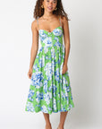 The Alessia Floral Midi Dress
