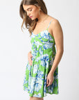 The Alessia Floral Tiered Mini Dress