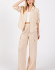 The Allie Top + Cargo Set - Sold Separately