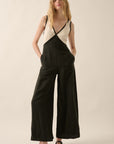 The Angi Black Colorblock Jumpsuit