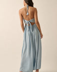 The Annalisa Halter Maxi Dress