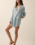 The Annalisa Denim Mini Dress