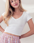 The Aria Cropped Tee