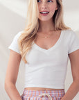 The Aria Cropped Tee