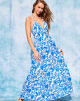 The Asha Hawaiian Maxi Dress