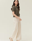 The Auryn Sage Crochet Knit Cardigan