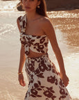 The Majori Floral Top + Skirt Set - Sold Separately