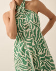 The Avayah Abstract Convertible Halter Jumpsuit