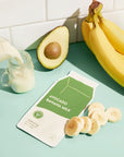 The Avocado Banana Milk Hydrating Plant-Based Milk Sheet Mask by ESW Beauty