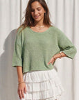 The Avra Cropped Knit Top