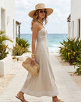 The Thalassa Halter Maxi Dress