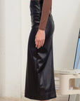 The Noa Vegan Leather Skirt