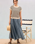 The Bay Black Stripe Pullover