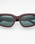 The Beatrix Burgundy Acetate Cat Eye Sunglasses