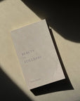 The Beauty in the Stillness Hardcover Book