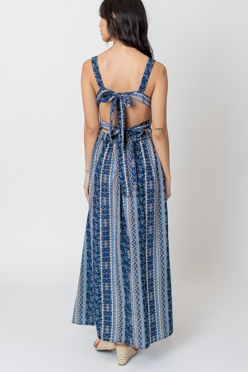 The Becca Double Back Tie Dress – Thread + Seed