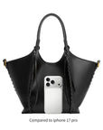 The Belinda Vegan Leather Tote Bag