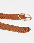 The Rochelle Braided Oval Buckle Belt