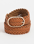 The Rochelle Braided Oval Buckle Belt