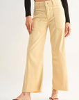 The Blaire Butter Twill Utility Wide Leg Jeans