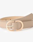 The Brianne D-Ring Vegan Leather Belt