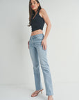 The Bryn Stretch Straight Leg Jeans