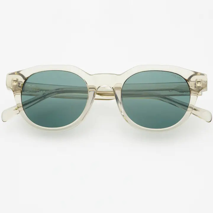 Y.Cameronページ The Cameron Crystal Gray Acetate Round Sunglasses – Thread + Seed