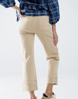 The Camryn Cropped Hem Pants