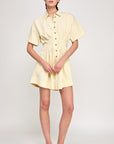 The Carys Pleated Shirt Dress