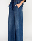 The Casey Denim Top + Pants Set - Sold Separately