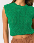 The Casey Textured Sweater Vest