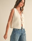 The Catherine Knitted Vest