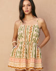The Joshua Tree Back Tie Romper
