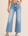 The Josie Medium Slim Wide Leg Jeans