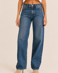 The Layla Dark Denim Relaxed Straight Leg Jeans