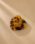 The Hand-Painted Mama Heart Claw Clip