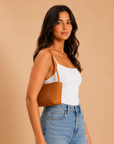The Orla Woven Shoulder Bag