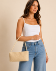 The Orla Woven Shoulder Bag