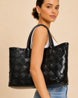 The Colette Woven Tote Bag