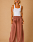 The Amara Nutshell Smocked Pants