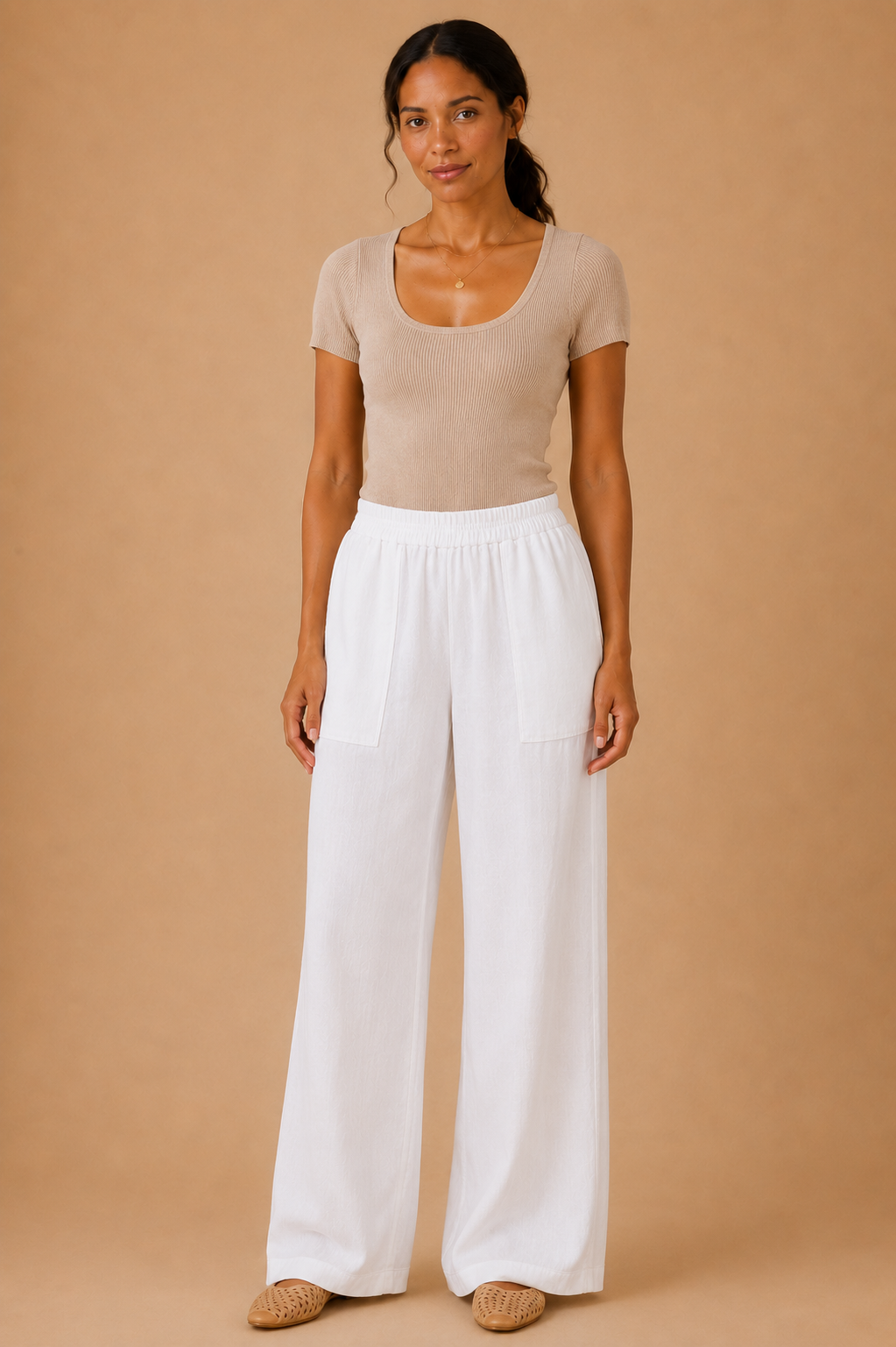 The Kieran Off White Linen Utility Pants – Thread + Seed